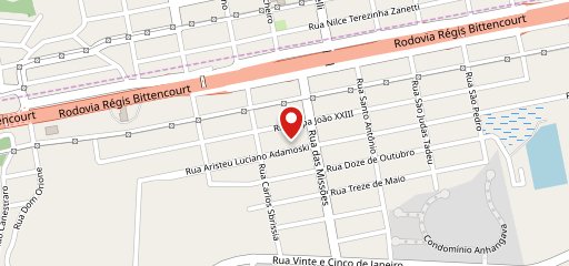 La Favoritta Pizzeria no mapa