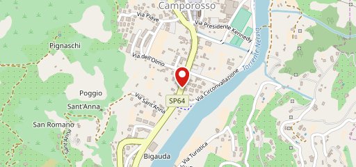 La Fazenda Camporosso sur la carte