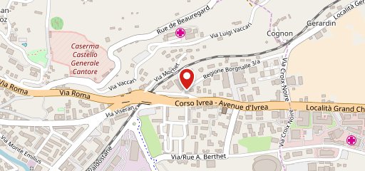 La Fenice Aosta sur la carte