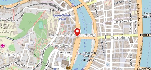 La Feria Lyon sur la carte