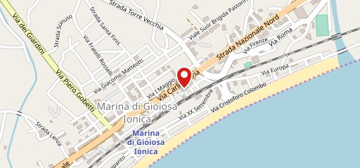 La Fermata Marina di Gioiosa Ionica sulla mappa