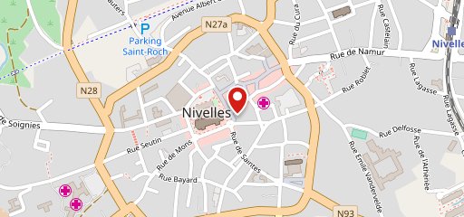 La Fermette Nivelles sur la carte