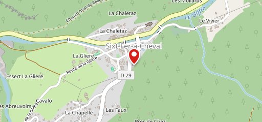 AUBERGE DE LA FEUILLE D'ERABLE sur la carte