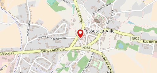 La Fière Bosse sur la carte