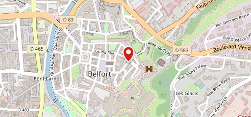 La Fleur de Lys Restaurant Belfort sur la carte