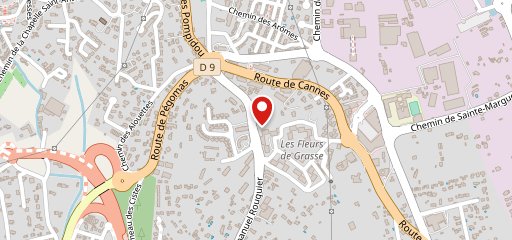 Les Boulangeries du Soleil - Grasse sur la carte