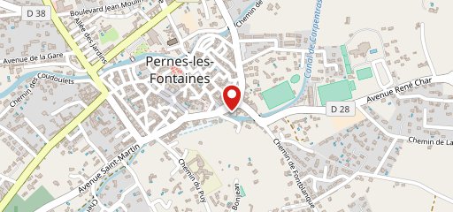 La Fontaine à Pizzas sur la carte