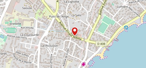 Dea's Pizza sur la carte