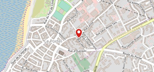 La friterie du coin sur la carte