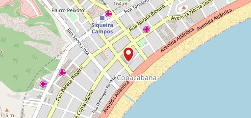 La Fruta Açai Copacabana no mapa