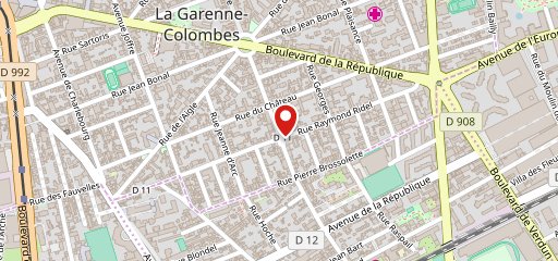 La Garenne Pizza sur la carte