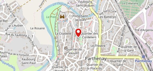 La Gargante sur la carte