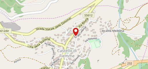 Ristorante Cinese La Giada di Castello di Fiemme sulla mappa