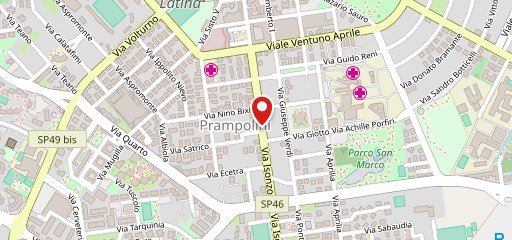 Ristorante "La Goletta" sur la carte