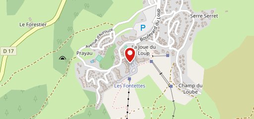 La Grange sur la carte