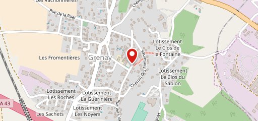 La Grange aux Crêpes sur la carte