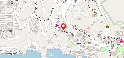 Pizzeria La Grotta sur la carte