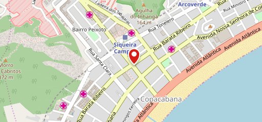 La Joelheria Copacabana no mapa