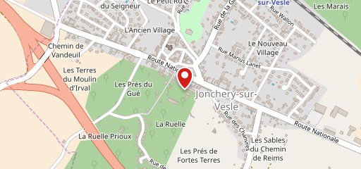 La Joncquière sur la carte