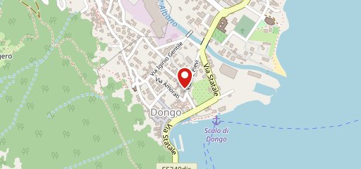 Ristorante Pizzeria La Lampara Dongo sulla mappa