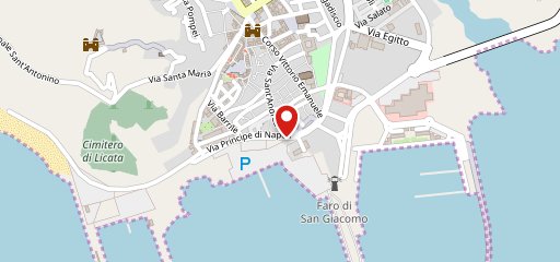 La Lampara Osteria della Marina sulla mappa