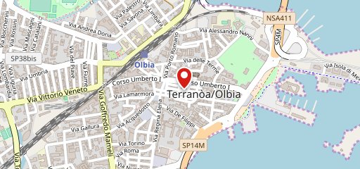 Ristorante La Lanterna Olbia Italy sulla mappa