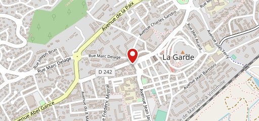 LASAGNERIE LA GARDE sur la carte