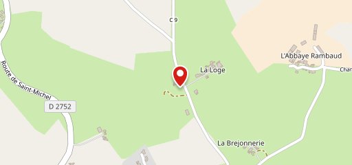 La loge sur la carte