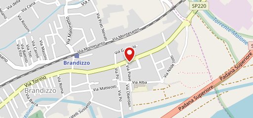 RISTORANTE LA LUCCIOLA sur la carte