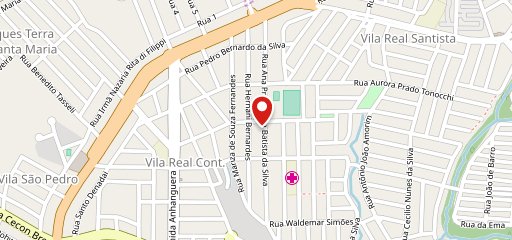 Pizzaria Rodrigues Delivery no mapa