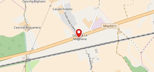 Ristorante la Magnana sur la carte