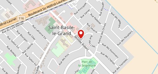 La Maison Baguettes sur la carte