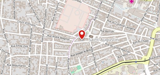 Boulangerie le rond pain de Saint Augustin sur la carte