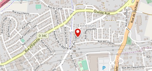 La maison du bonheur sur la carte