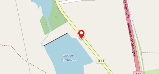 La Maison du Lac sur la carte