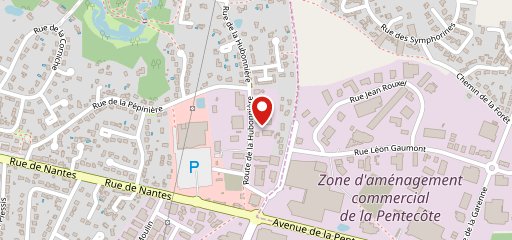 La Maison du Squash Nantes sur la carte