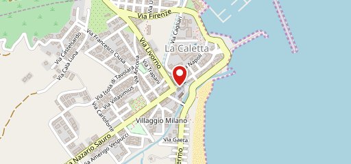 Ristorante Pizzeria La Maison La Caletta sulla mappa