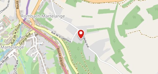 Maison Rouge sur la carte