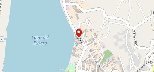 LA MAREA BLU RISTORANTE VIA FUSARO 49 BACOLI sulla mappa