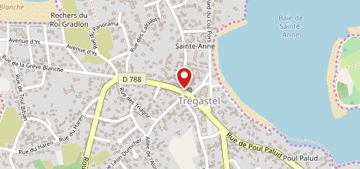 La Marée Tregastelloise sur la carte