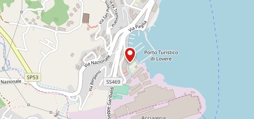 La Marina Del Porto sur la carte