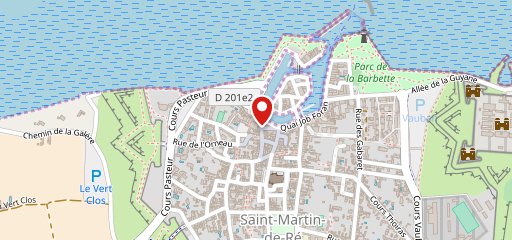 Brasserie la Marine sur la carte