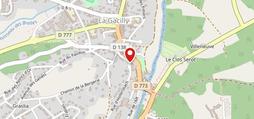 Crêperie La Mauvaise Graine La Gacilly sur la carte