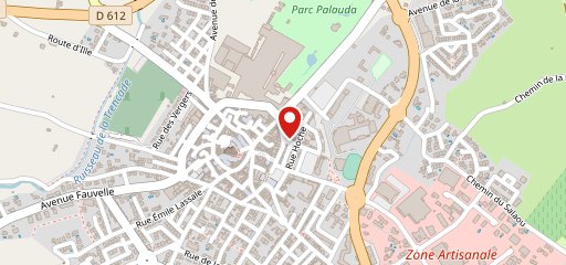 Pizzeria La Mensa sur la carte