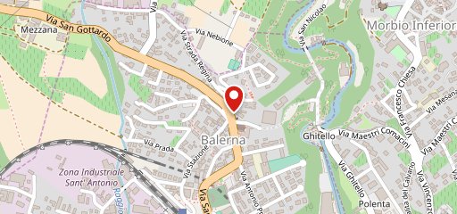 Ristorante La Meridiana Balerna sulla mappa