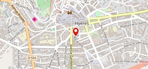 La Mie Câline Hyères sur la carte