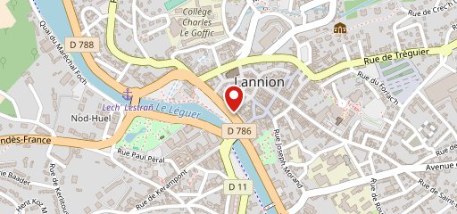 La Mie Câline Lannion sur la carte