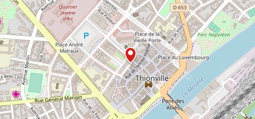 La Mie Câline sur la carte