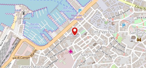 La Motonave Trieste sulla mappa