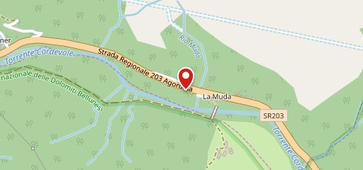 La Muda Ristorante sulla mappa